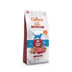 CALIBRA DOG LIFE ADULT MEDIUM FRESH BEEF 12KG